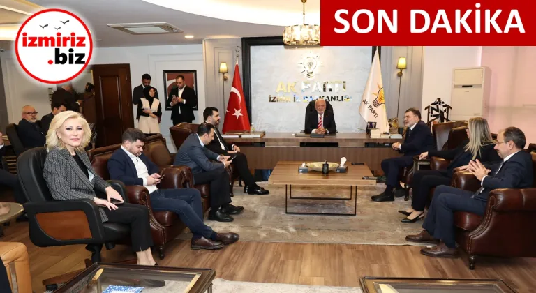 AK PARTİ GENEL BAŞKAN VEKİLİ ELİTAŞ İZMİR'DE