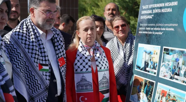 AK Parti İzmir’den ‘Filistin’ açıklaması: 'Filistin, tüm insanlığın vicdan davasıdır'