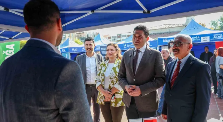 ALİAĞA'DA KARİYER VE İŞ FUARI DÜZENLENDİ