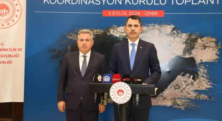 Bakan Kurum’dan Körfez açıklaması: “Eylül ayı sonuna kadar acil eylem planını ortaya koyacağız”