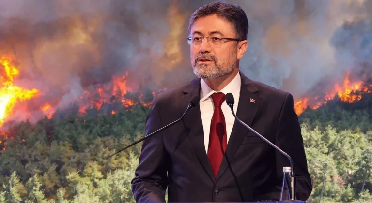 BAKAN YUMAKLI "İzmir'de 1 günde 500 hektar ormanlık alan yandı"