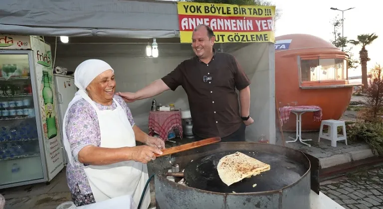 BAŞKAN ÇİÇEK MENDERES GECE PAZARININ ESNAFINI DİNLEDİ