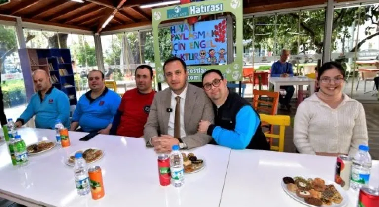 BAŞKAN EŞKİ'DEN DOWN SENDROMLU GENÇLERE SÜRPRİZ