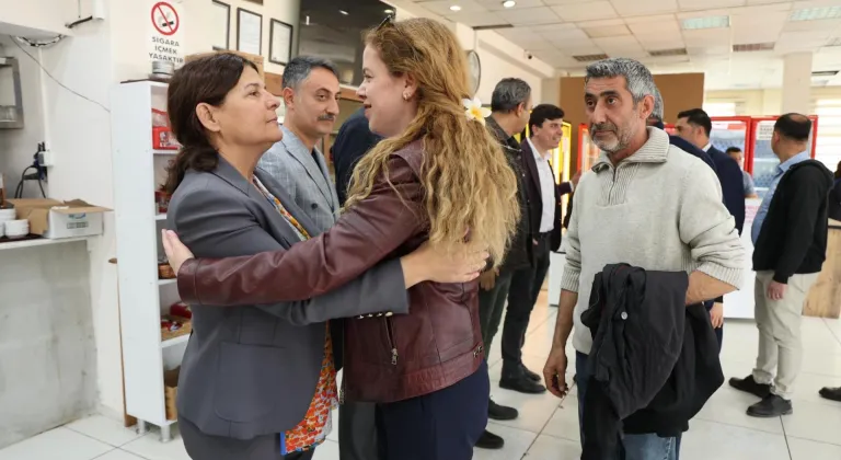 BAŞKAN FIÇI BELEDİYE ÇALIŞANLARI İLE BAYRAMLAŞTI