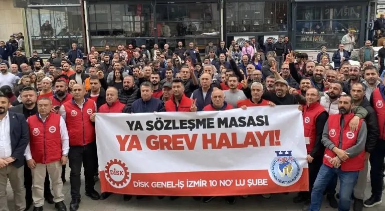 Çiğli Belediyesi işçileri grev kararını astı