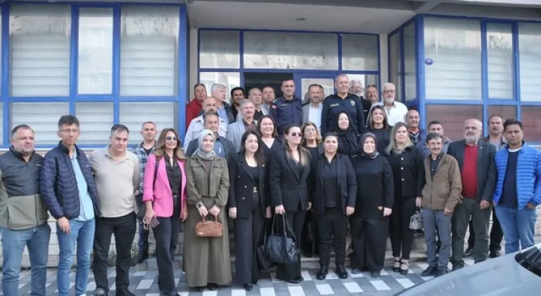 GÜVENLİK GÜÇLERİ MUHTARLARLA BULUŞTU