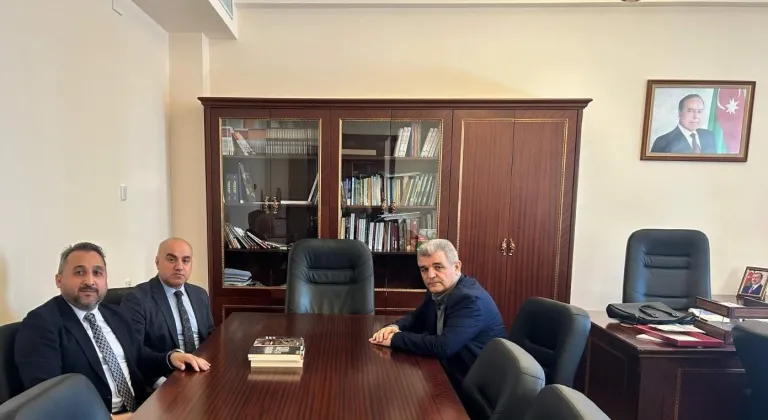 İZAZDER, Azerbaycan'da Kültürel ve Ekonomik İş Birliklerini Ele Aldı