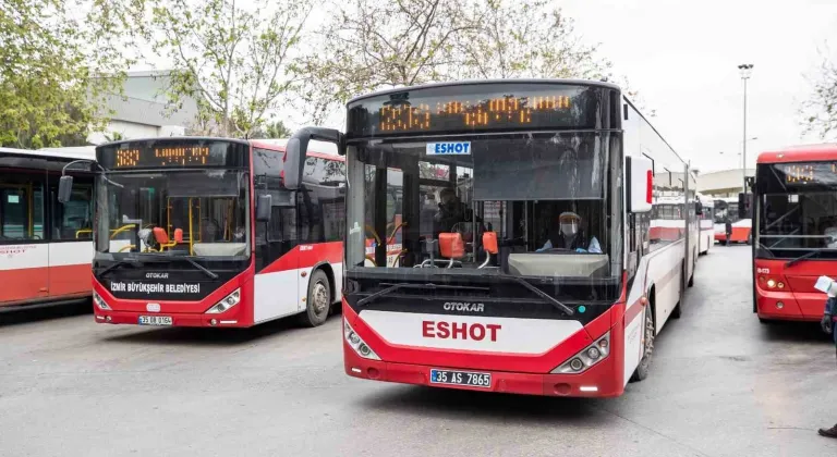 İZMİR'DE BAYRAMDA TOPLU ULAŞIM 50% İNDİRİMLİ