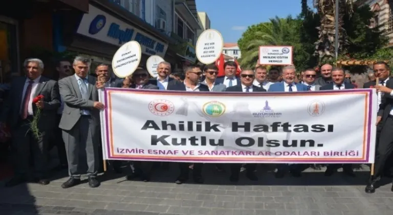 İzmir’de Ahilik Haftası coşkuyla kutlandı