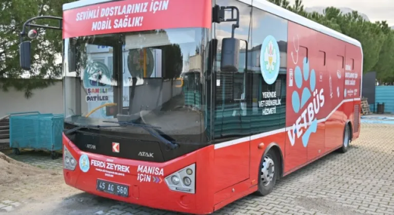 Manisa Büyükşehir'in Vetbüs projesi hizmete başladı