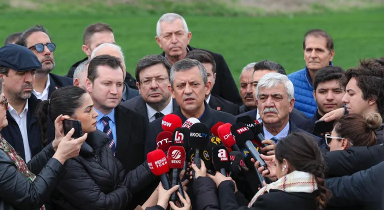 ÖZGÜR ÖZEL, İMAMOĞLU'NU ZİYARET ETTİ
