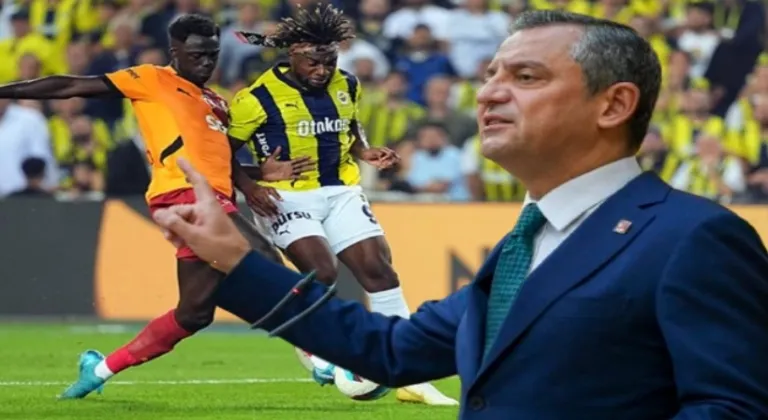 ÖZGÜR ÖZEL'İN FENERBAHÇE-GALATASARAY MAÇINI İZLEMEYİN ÇAĞRISINA TEPKİ YAĞDI